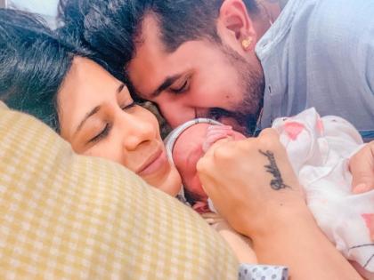 Good News! Actress Kishwar Merchant gave birth to a cute baby, shared the first photo with the baby | Good News! अभिनेत्री किश्वर मर्चेंटने दिला गोंडस बाळाला जन्म, बाळासोबतचा पहिला फोटो केला शेअर