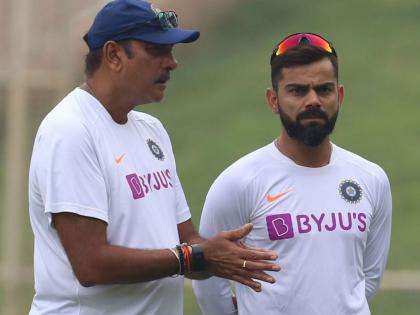 India vs England : BCCI unhappy with Ravi Shastri & Virat Kohli for attending book launch event; Report | India vs England : भारतानं इतिहास घडवला, पण रवी शास्त्री अन् विराट कोहली यांनी ओढावून घेतली BCCIची नाराजी!