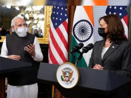 PM Modi's Gift Diplomacy, Special Visit to US Vice President Kamala Harris | पंतप्रधान मोदींची गिफ्ट डिप्लोमसी, अमेरिकेच्या उपराष्ट्राध्यक्षा कमला हॅरिस यांना दिली खास भेट 