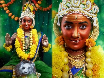 Apoorva Nemalekar gave answer to trollers who has comment on her Goddess look photoshoot | 'बस्स झालं नका खेळू आमच्या भावनांशी', अशी टीका करणाऱ्याला अपूर्वा नेमळेकरने दिले चोख प्रत्युत्तर