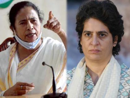 Congress Priyanka Gandhi announcement in up tmc attacked congress saying we are being copied in bad days | "काँग्रेससारखा पक्ष त्यांच्या वाईट दिवसांमध्ये जाणीवपूर्वक आमचं अनुकरण करण्याचा प्रयत्न करतोय"