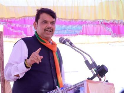 Devendra Fadnavis Criticize Mahavikas Aghadi leader in Deglur – Biloli bypoll Rally | Deglur – Biloli bypoll: "यांना बायकोनं मारलं तरी केंद्राने मारलं म्हणून सांगतील", Devendra Fadnavisयांचा Mahavikas Aghadiवर बोचरा वार