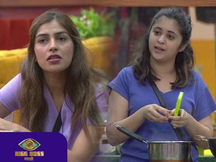 Bigg Boss Marathi 3 update, Gayatri Daata tooks this big decision, has shared with Meera Jagtap | Bigg Boss Marathi 3 Upadate: गायत्री दातारने घेतला मोठा निर्णय,मीरा जगतापला सांगितली मनातली गोष्ट !