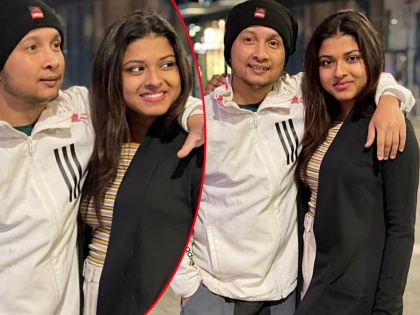 Indian Idol 12 : Pawandeep Rajan and Arunita Kanjilal spotted on London streets in romantic mood, photo goes viral | Indian Idol 12 : लंडनच्या रस्त्यावर पवनदीप राजन आणि अरूणिता कांजीलाल दिसले रोमँटिक मूडमध्ये, फोटो झाले व्हायरल