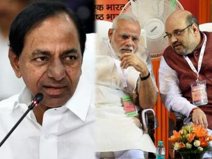 will cut your tongues telangana cm K. Chandrashekar Rao warned bjp leaders | "...तर जीभ कापून टाकू"; तेलंगणाचे मुख्यमंत्री के चंद्रशेखर राव यांचा भाजपा नेत्यांना इशारा