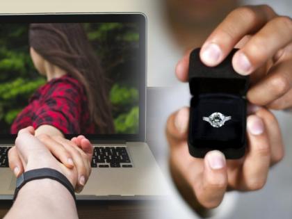 viral couple marry on zoom call met on facebook never met in person | डिजिटल शुभमंगल! फेसबुकवर ओळख, व्हिडीओ कॉलवर प्रपोज आणि झूमवर केलं ऑनलाईन लग्न