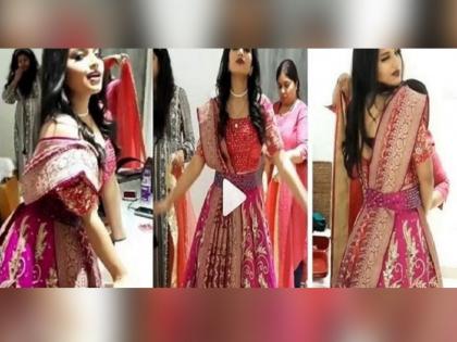 Fandry Movie Actress Rajeshwari Kharat video goes viral of her dance not on Marathi song but this English song, check details Here | मराठी नाही आता थेट इंग्लिश गाण्यावर फँड्री फेम शालूने लावले ठुमके, तुम्ही पाहिले का ? video viral