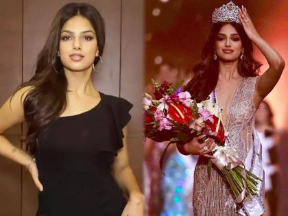 Harnaaz sandhu became miss universe 2021 important facts about chandigarh model | Miss Universe 2021: हरनाज संधूलाही करावा लागला ‘बॉडी शेमिंग’चा सामना, कमी वजनामुळे होती तणावात