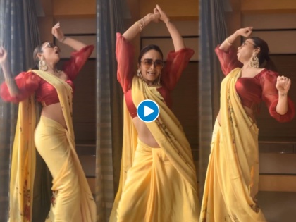 Amruta Khanvilkar on Sara Ali Khan's song 'Chakachak'; Video goes viral | सारा अली खानच्या 'चकाचक' गाण्यावर थिरकली अमृता खानविलकर; व्हिडीओला मिळतेय पसंती