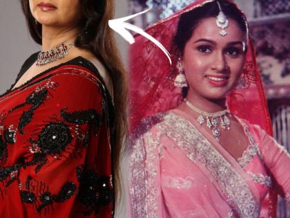 Poonam Dhillon Reveals how she gave her jewelry to Padmini Kolhapure who was preparing to run away and get married! | Padmini Kolhapure ने वयाच्या 21 व्या वर्षी पळून जाऊन थाटले होते लग्न, 'या' प्रसिद्ध अभिनेत्रीने केली होती मदत