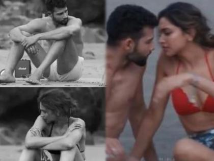 Deepika padukone bikini romance photos with sidhant chaturvedi goes viral from beach | सिध्दार्थ चतुर्वेदीसोबतचा दीपिकाचा लिपलॉक सीन व्हायरल, लग्नानंतर पहिल्यांदाच दिसली Bold अंदाज