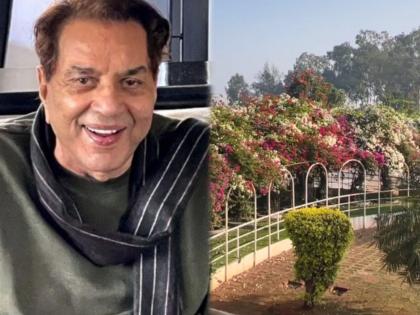 Dharmendra expresses his views when after a long time he visited his farmhouse, check what made him worried | Video: फार्महाऊसवर पुन्हा परतले धर्मेंद्र, व्हिडीओ शेअर करत व्यक्त केली चिंता