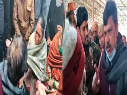 minister pradyuman singh tomar slaps woman on his cheeks shivraj government vegetable seller | भर बाजारात भाजपा मंत्र्यांनी महिलेच्या हाताने लगावून घेतली श्रीमुखात; नेमकं काय घडलं? 