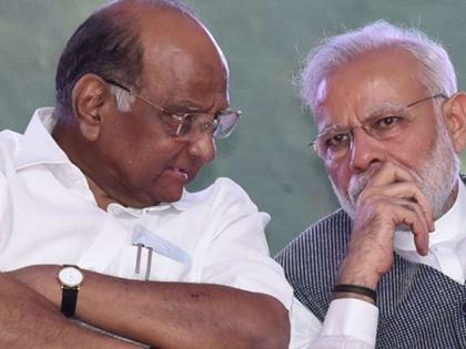 Coronavirus: Sharad Pawar was infected with coronavirus, Prime Minister Narendra Modi immediately called and inquired about his health. | Coronavirus: शरद पवार यांना कोरोनाचा संसर्ग, पंतप्रधान नरेंद्र मोदींनी तातडीने फोन करून केली प्रकृतीची विचारपूस 