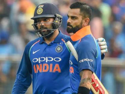 Virat Kohli and Rohit Sharma hit hard before ODI series, big loss in ODI batsmen's rankings | विराट कोहली आणि रोहित शर्माला वनडे सीरिजपूर्वी मोठा धक्का, वनडे फलंदाजांच्या रँकिंगमध्ये झालं मोठं नुकसान 