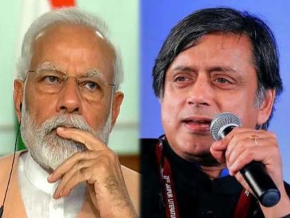 Congress Shashi Tharoor says o mitron is far more dangerous than omicron | "'ओ मित्रो' ओमायक्रॉनपेक्षा जास्त धोकादायक"; शशी थरूर यांचा पंतप्रधान मोदींना टोला