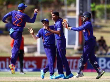 Captain Yash Dhull & Shaik Rasheed 204 Runs Partnership, Team India beat Australia in U-19 World Cup Semi final | U19 World Cup Semi Final : कर्णधार यश धुलने धुतले, रशिदने कुटले, ऑस्ट्रेलियाचा धुव्वा उडवत टीम इंडिया U-19 वर्ल्डकपच्या फायनलमध्ये 