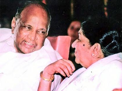 Sharad Pawar Tweet Over Lata Mangeshkar Passes Away | Lata Mangeshkar : जगभरातील कोट्यवधी संगीतप्रेमींच्या कानांना तृप्त करणारे अलौकिक स्वर आज हरपले - शरद पवार 