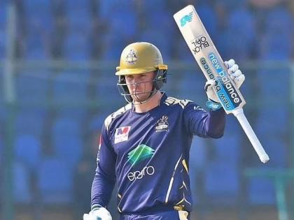 Before the IPL auction, Jason Roy hit 11 fours, 8 sixes, 92 off 19 balls, hit a fifth century. | IPLच्या लिलावापूर्वी जेसन रॉयचा झंझावात, ११ चौकार, ८ षटकार, १९ चेंडूत कुटल्या ९२ धावा, ठोकलं पाचवं शतक