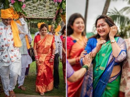 Alka Kubal got emotional while going to Lake Sasari, shared a photo of that moment | लेक सासरी जात असताना भावुक झाल्या अलका कुबल, त्या क्षणाचा फोटो केला शेअर