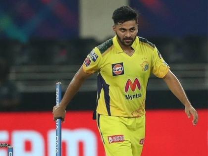 IPL 2022 Auction : Shardul Thakur sold to Delhi Capitals for 10.75 crore, CSK wish him luck tweet viral  | Shardul Thakur, IPL 2022 Auction : 'लॉर्ड' के लिए बजेट नही होता...; युझवेंद्र चहलचे वाक्य खरे ठरले, शार्दूल ठाकूरसाठी तगडी बोली