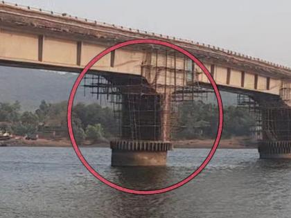 On the way to the collapse of the Ambet-Mhapral bridge over the Savitri river | सावित्री नदीवरील आंबेत-म्हाप्रळ पूल कोसळण्याच्या मार्गावर