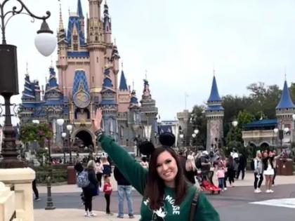 28 year old woman decides to sell plasma to pay for disney world trips and travel expenses every month | हौसेला मोल नाही! फिरण्याचा छंद जोपासण्यासाठी घेतला मोठा निर्णय, रक्त विकतेय 'ही' तरुणी