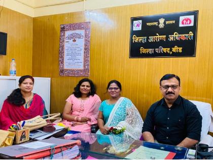 Women's Day Special: 'Different Thoughts, Unique Respect for Women'; female doctors works as District Health Officer for one day | 'वेगळा विचार,अनोखा सन्मान'; महिला डॉक्टरांना केले एक दिवसाचे जिल्हा आरोग्य अधिकारी