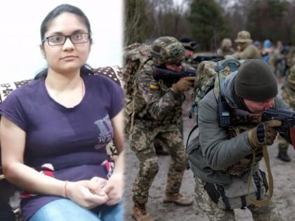 Russia Ukraine War shreya of jhansi who returned from ukraine told the condition of indian students | Russia Ukraine War : तुफान गर्दी, हवेत गोळीबार, कडाक्याच्या थंडीत बॉर्डरवर 2 दिवस; तरुणीने सांगितला 'तो' थरारक अनुभव