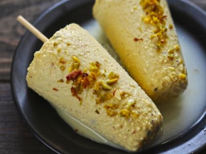 Kesar Pista Kulfi Recipe : खूप उकडतंय, थंड खावंस वाटतंय? घरीच करा स्वादिष्ट केसर पिस्ता कुल्फी; ही घ्या रेसेपी 