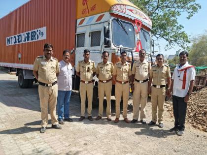 False report of theft of 5 lakh mattresses with containers revealed; Three arrested with plaintiff | कंटेनरसह ५ लाखांच्या गाद्या चोरीची खोटी तक्रार दिल्याचे उघड; फिर्यादीसह तिघे अटकेत