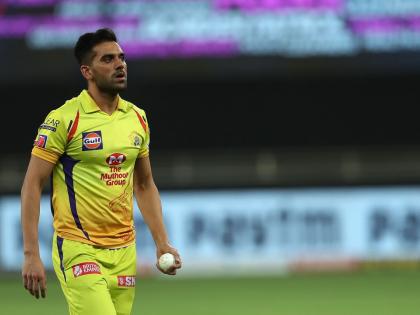 IPL 2022: Big blow to CSK, Team India's pressure also increased, Deepak Chahar likely to be out of the field for four months | IPL 2022: चेन्नईला मोठा धक्का, टीम इंडियाचीही धाकाधूक वाढली, दीपक चहर चार महिने मैदानाबाबेर राहण्याची शक्यता