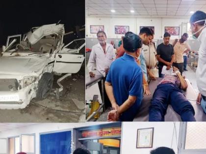 Accident: A tragic accident on the way to Devdarshan, Six Killed | Accident : देवदर्शनाला जाताना भीषण अपघात, भरधाव बोलेरो मागून ट्रकवर आदळली, उडाल्या चिंधड्या, ६ जणांचा मृत्यू