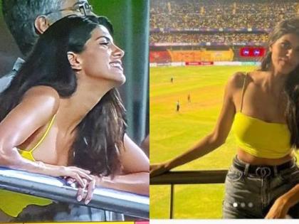 IPL 2022: IPL mystery girl, CSK Girl's reaction goes viral after Ambati Rayudu's high sixes | IPL 2022: अंबाती रायडूच्या उत्तुंग सिक्सरनंतर सीएसके गर्लची रिअ‍ॅक्शन व्हायरल, अदांवर फॅन्स फिदा