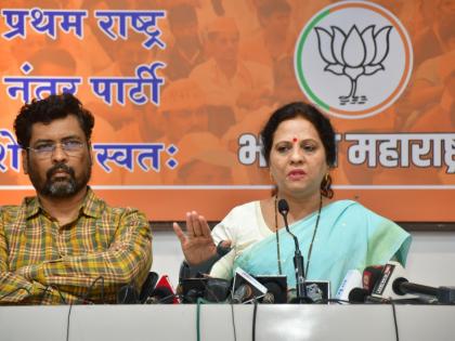 BJP MLA Devyani Farande demands that Uddhav Thackeray should resign after apologizing to Maharashtra | 'उद्धव ठाकरेंनी महाराष्ट्राची माफी मागून राजीनामा द्यावा', भाजपा आमदार देवयानी फरांदे यांची मागणी