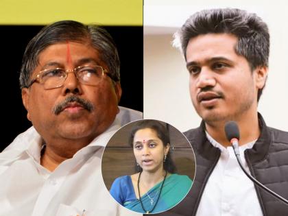 NCP Rohit Pawar Slams BJP Chandrakant Patil Over Supriya Sule statement | Rohit Pawar : "गृहिणी होणं हे कोल्हापूर सोडून पुण्याला येण्याइतकं सोपं नसतं"; रोहित पवारांचा पाटलांना टोला