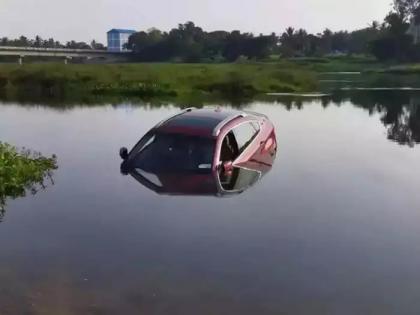 saddened by mothers death bmw car worth rs 13 crore was thrown in the river | बापरे! आईच्या मृत्यूमुळे 'तो' दु:खी झाला; तब्बल 1.3 कोटींची BMW कार नदीत फेकून आला अन्...