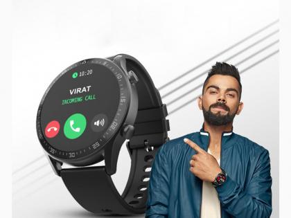 Fire Boltt Talk 2 Smartwatch Featuring Bluetooth Calling Launched In India  | बिल्ट इन माईक आणि स्पीकरसह आलं Smartwatch; किंमत आहे परवडणारी  