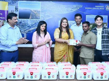 300 first aid kits on behalf of 'Megha Shreya' for the citizens visiting the parks in mumbai | उद्यानांमध्ये आता प्रथमोपचार पेटी; लहान मुलांना दुखापत झाल्यास लगेच मिळणार प्राथमिक उपचार 