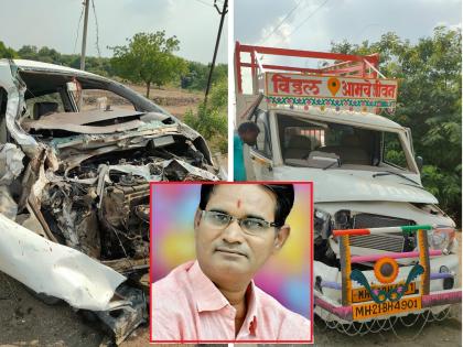 Trader killed, wife seriously injured in car-pickup accident | कार-पिकअपच्या भीषण अपघातात व्यापाऱ्याचा मृत्यू, पत्नी गंभीर जखमी