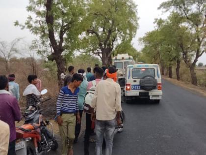 Death occurred on the spot, husband and wife were hit by an unidentified vehicle while returning from a two-wheeler | जागीच झाला मृत्यू, दुचाकीवरुन पती-पत्नी परताना अज्ञात वाहनाची जोरदार धडक