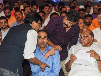 MNS spokesperson Gajanan Kale has taunt to Shiv Sena leader Sanjay Raut. | संजय राऊतांच्या मुखातून 'मुख्यमंत्री शरद पवार' उगाच निघाले नव्हते; मनसेचा टोला