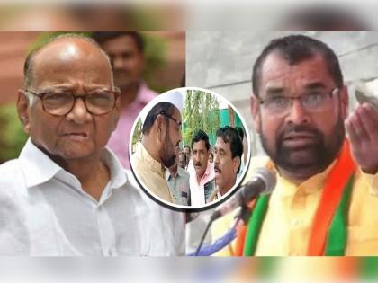 Who is that leader with red tomato cheeks? Sadabhau Khot's made serious allegations against the NCP and Pawar Family on hotel bill not paid | Sadabhau Khot: लाल टॉमेटोसारखे गाल असलेला तो नेता कोण? सदाभाऊ खोतांनी राष्ट्रवादीवर केले गंभीर आरोप