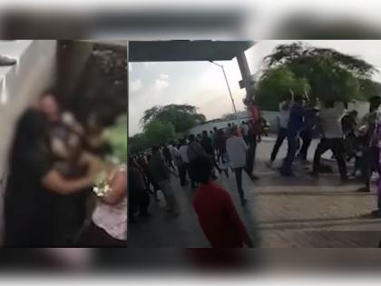 ajmer crorepati family devrani jethani fell in drain while cat fight pulled hair slapped each other viral video | तुफान राडा! करोडपती कुटुंबातील महिला संपत्तीसाठी एकमेकींना भिडल्या, नाल्यात पडल्या अन्...