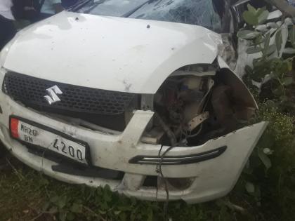 Another victim of the narrow road; Car crash into tree, killing one on the spot | अरूंद रस्त्याचा आणखी एक बळी; झाडावर कार आदळून अपघात, एकजण जागीच ठार 