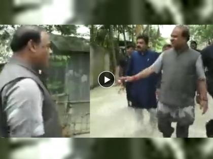 video assam cm himanta biswa sarma reached flood hit areas listened to problems of affected people | Assam Flood : Video - आसामला पुराचा तडाखा! लोकांच्या मदतीसाठी मुख्यमंत्री उतरले पाण्यात; 134 जणांचा मृत्यू