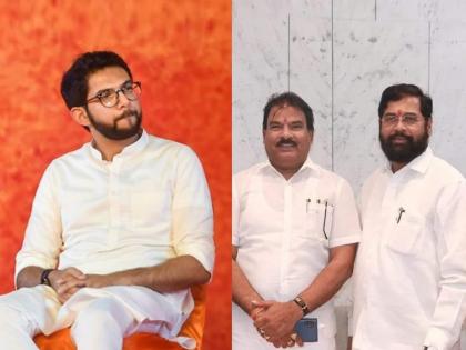 Shiv Sena rebel MLA Sanjay Gaikwad has criticized Shiv Sena leader Aditya Thackeray. | Video: 'त्यांचे डोळे दिसतील....'; आदित्य ठाकरेंच्या आव्हानावर संजय गायकवाडांचा मिश्किल टोला