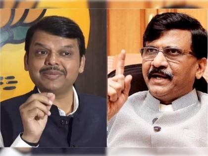 Shivsena Sanjay Raut Slams BJP Devendra Fadnavis Over Eknath Shinde revolt Maharashtra Political situation | Sanjay Raut : "अमृता फडणवीसांनी गुपित फोडलं नसतं तर या महान कलावंताची महाराष्ट्राला ओळखच झाली नसती"