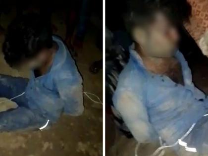 The boyfriend reached home at night to meet the married sweetheart, the family gave ‘Taliban’ punishment | विवाहित प्रेयसीला भेटण्यासाठी प्रियकर रात्री घरी पोहोचला, घरच्यांनी दिली 'तालिबानी' शिक्षा