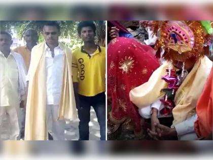 marriage bride refused to go in house due to handicapped groom nalanda bihar | "मी सासरी जाणारच नाही..."; पाठवणीच्या वेळी नववधू अडून बसली; नातेवाईक हैराण, झालं असं काही...